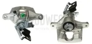 Bremssattel hinter der Achse Hinterachse rechts BUDWEG CALIPER 343281