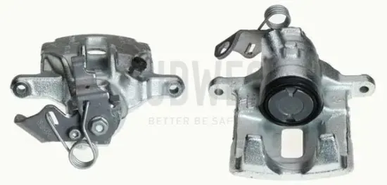 Bremssattel hinter der Achse Hinterachse links BUDWEG CALIPER 343284 Bild Bremssattel hinter der Achse Hinterachse links BUDWEG CALIPER 343284
