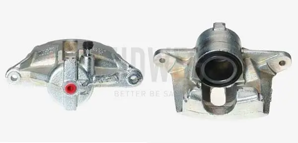 Bremssattel vor der Achse Vorderachse rechts BUDWEG CALIPER 343289