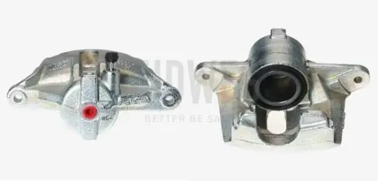 Bremssattel vor der Achse Vorderachse rechts BUDWEG CALIPER 343289 Bild Bremssattel vor der Achse Vorderachse rechts BUDWEG CALIPER 343289