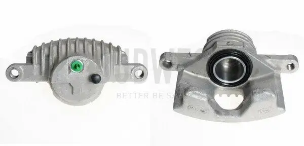 Bremssattel hinter der Achse Vorderachse links BUDWEG CALIPER 343296