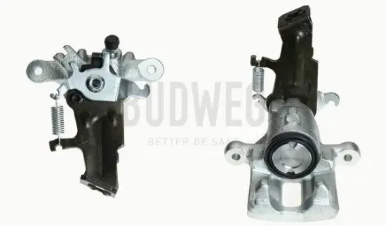 Bremssattel hinter der Achse Hinterachse links BUDWEG CALIPER 343316 Bild Bremssattel hinter der Achse Hinterachse links BUDWEG CALIPER 343316