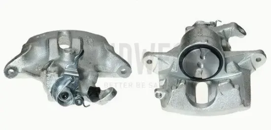 Bremssattel vor der Achse Vorderachse rechts BUDWEG CALIPER 343323 Bild Bremssattel vor der Achse Vorderachse rechts BUDWEG CALIPER 343323