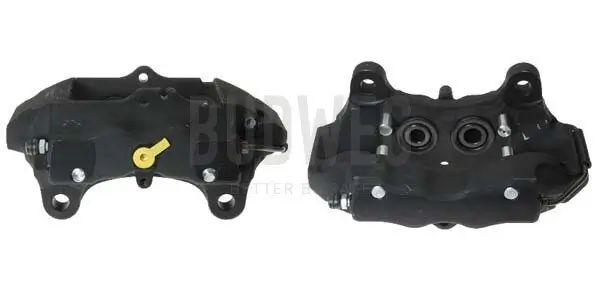 Bremssattel vor der Achse Hinterachse links BUDWEG CALIPER 343334BK