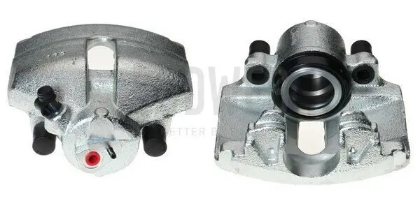 Bremssattel vor der Achse Vorderachse links BUDWEG CALIPER 343362