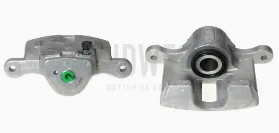 Bremssattel hinter der Achse Hinterachse links BUDWEG CALIPER 343386 Bild Bremssattel hinter der Achse Hinterachse links BUDWEG CALIPER 343386