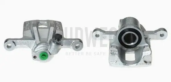 Bremssattel hinter der Achse Hinterachse links BUDWEG CALIPER 343392