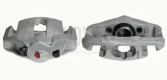 Bremssattel hinter der Achse Vorderachse rechts BUDWEG CALIPER 343405 Bild Bremssattel hinter der Achse Vorderachse rechts BUDWEG CALIPER 343405