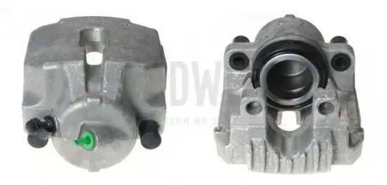 Bremssattel hinter der Achse Vorderachse rechts BUDWEG CALIPER 343407 Bild Bremssattel hinter der Achse Vorderachse rechts BUDWEG CALIPER 343407