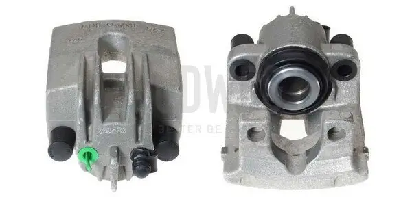 Bremssattel hinter der Achse Hinterachse links BUDWEG CALIPER 343412