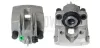 Bremssattel hinter der Achse Hinterachse links BUDWEG CALIPER 343412