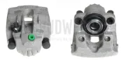 Bremssattel hinter der Achse Hinterachse rechts BUDWEG CALIPER 343415