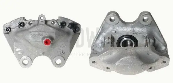 Bremssattel vor der Achse Hinterachse rechts BUDWEG CALIPER 343445