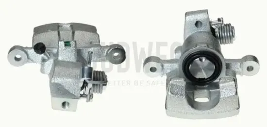Bremssattel hinter der Achse Hinterachse rechts BUDWEG CALIPER 343461 Bild Bremssattel hinter der Achse Hinterachse rechts BUDWEG CALIPER 343461