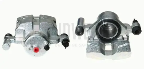 Bremssattel vor der Achse Vorderachse rechts BUDWEG CALIPER 343495 Bild Bremssattel vor der Achse Vorderachse rechts BUDWEG CALIPER 343495