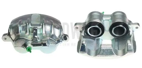 Bremssattel hinter der Achse Hinterachse links BUDWEG CALIPER 343504