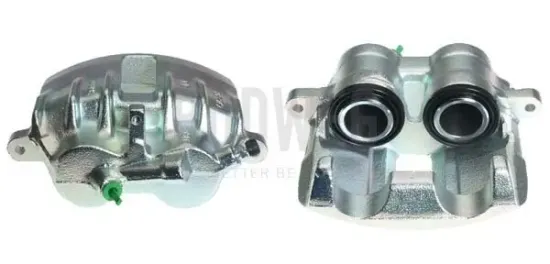 Bremssattel hinter der Achse Hinterachse links BUDWEG CALIPER 343504 Bild Bremssattel hinter der Achse Hinterachse links BUDWEG CALIPER 343504