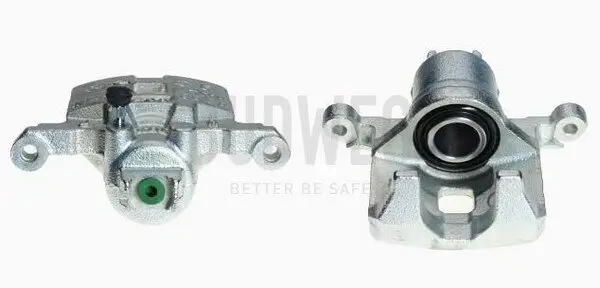 Bremssattel hinter der Achse Hinterachse rechts BUDWEG CALIPER 343525