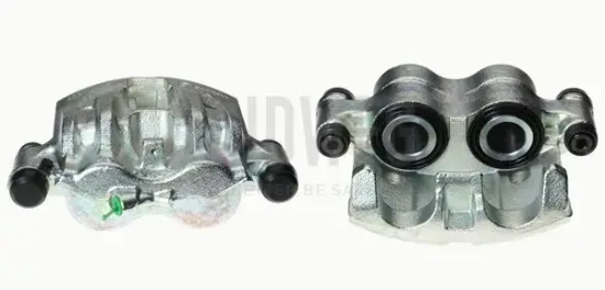 Bremssattel hinter der Achse Vorderachse rechts BUDWEG CALIPER 343531 Bild Bremssattel hinter der Achse Vorderachse rechts BUDWEG CALIPER 343531