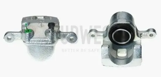 Bremssattel hinter der Achse Hinterachse links BUDWEG CALIPER 343534 Bild Bremssattel hinter der Achse Hinterachse links BUDWEG CALIPER 343534