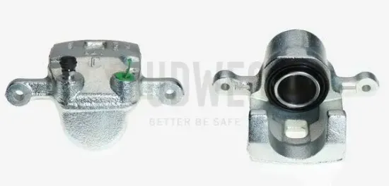 Bremssattel hinter der Achse Hinterachse rechts BUDWEG CALIPER 343535 Bild Bremssattel hinter der Achse Hinterachse rechts BUDWEG CALIPER 343535