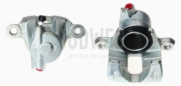 Bremssattel hinter der Achse Hinterachse rechts BUDWEG CALIPER 343541