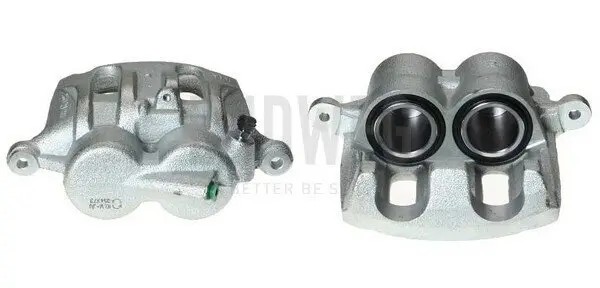 Bremssattel hinter der Achse Vorderachse links BUDWEG CALIPER 343556