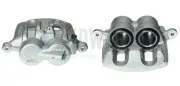 Bremssattel hinter der Achse Vorderachse links BUDWEG CALIPER 343556