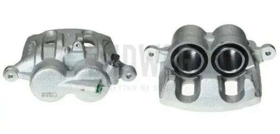 Bremssattel hinter der Achse Vorderachse links BUDWEG CALIPER 343556 Bild Bremssattel hinter der Achse Vorderachse links BUDWEG CALIPER 343556