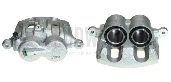 Bremssattel hinter der Achse Vorderachse rechts BUDWEG CALIPER 343557