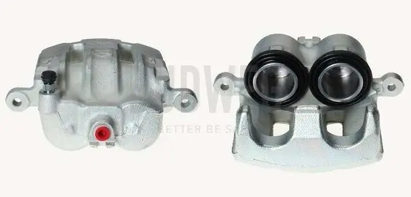 Bremssattel vor der Achse Vorderachse links BUDWEG CALIPER 343564