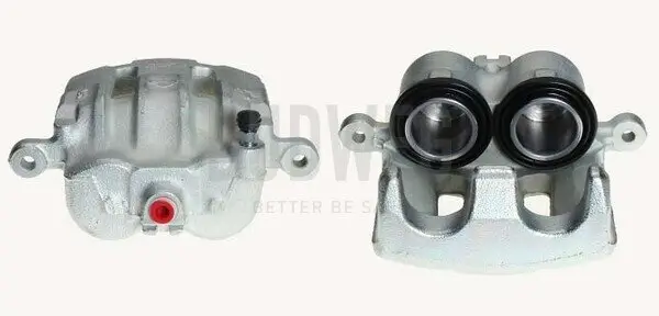 Bremssattel vor der Achse Vorderachse rechts BUDWEG CALIPER 343565