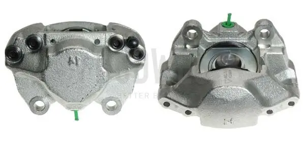 Bremssattel vor der Achse Vorderachse rechts BUDWEG CALIPER 34357