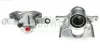 Bremssattel vor der Achse Vorderachse links BUDWEG CALIPER 343576
