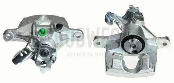 Bremssattel vor der Achse Hinterachse rechts BUDWEG CALIPER 343581