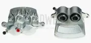 Bremssattel hinter der Achse Vorderachse rechts BUDWEG CALIPER 343601