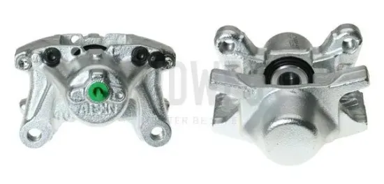 Bremssattel hinter der Achse Hinterachse links BUDWEG CALIPER 343616 Bild Bremssattel hinter der Achse Hinterachse links BUDWEG CALIPER 343616