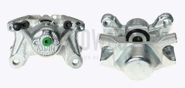 Bremssattel hinter der Achse Hinterachse rechts BUDWEG CALIPER 343617