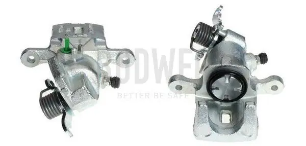 Bremssattel vor der Achse Hinterachse rechts BUDWEG CALIPER 343633