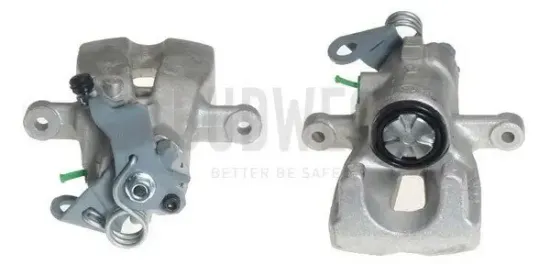 Bremssattel hinter der Achse Hinterachse rechts BUDWEG CALIPER 343641 Bild Bremssattel hinter der Achse Hinterachse rechts BUDWEG CALIPER 343641