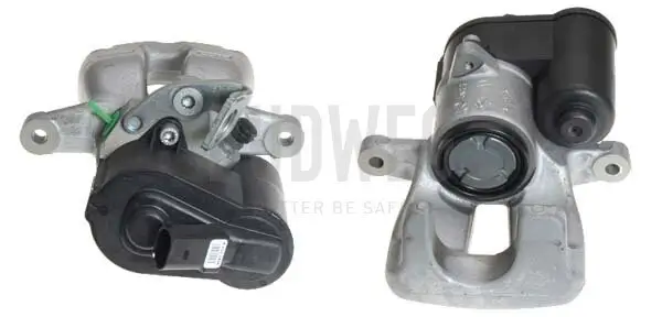 Bremssattel vor der Achse Hinterachse rechts BUDWEG CALIPER 344861