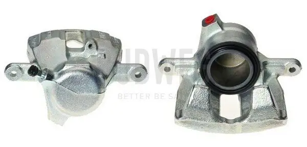 Bremssattel hinter der Achse Vorderachse rechts BUDWEG CALIPER 343685