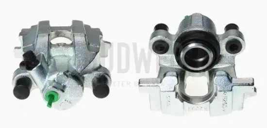 Bremssattel hinter der Achse Hinterachse rechts BUDWEG CALIPER 343703 Bild Bremssattel hinter der Achse Hinterachse rechts BUDWEG CALIPER 343703