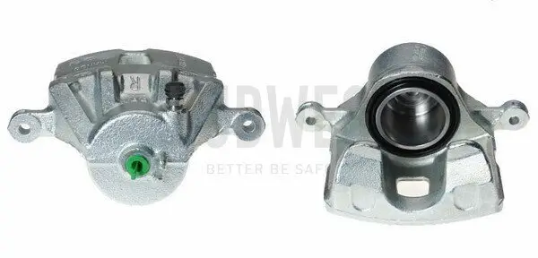 Bremssattel vor der Achse Vorderachse rechts BUDWEG CALIPER 343713