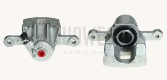 Bremssattel hinter der Achse Hinterachse rechts BUDWEG CALIPER 343801 Bild Bremssattel hinter der Achse Hinterachse rechts BUDWEG CALIPER 343801