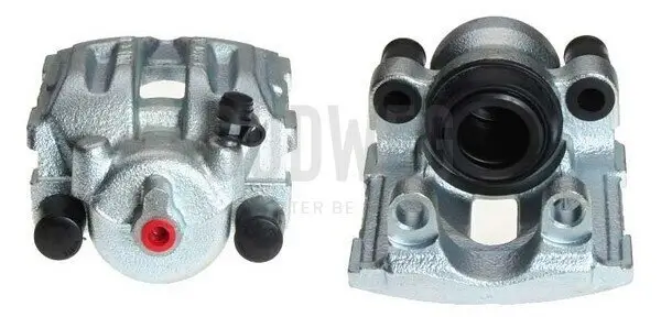 Bremssattel vor der Achse Hinterachse rechts BUDWEG CALIPER 343735