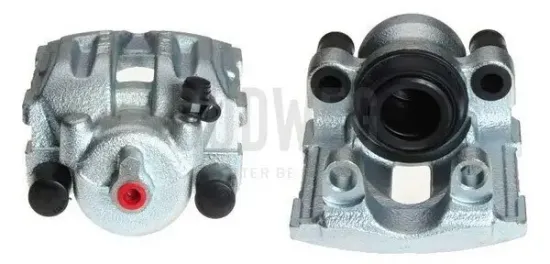 Bremssattel vor der Achse Hinterachse rechts BUDWEG CALIPER 343735 Bild Bremssattel vor der Achse Hinterachse rechts BUDWEG CALIPER 343735