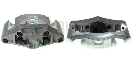 Bremssattel hinter der Achse Vorderachse rechts BUDWEG CALIPER 343737 Bild Bremssattel hinter der Achse Vorderachse rechts BUDWEG CALIPER 343737