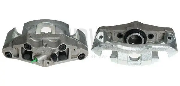 Bremssattel hinter der Achse Vorderachse links BUDWEG CALIPER 343738