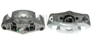 Bremssattel hinter der Achse Vorderachse links BUDWEG CALIPER 343738